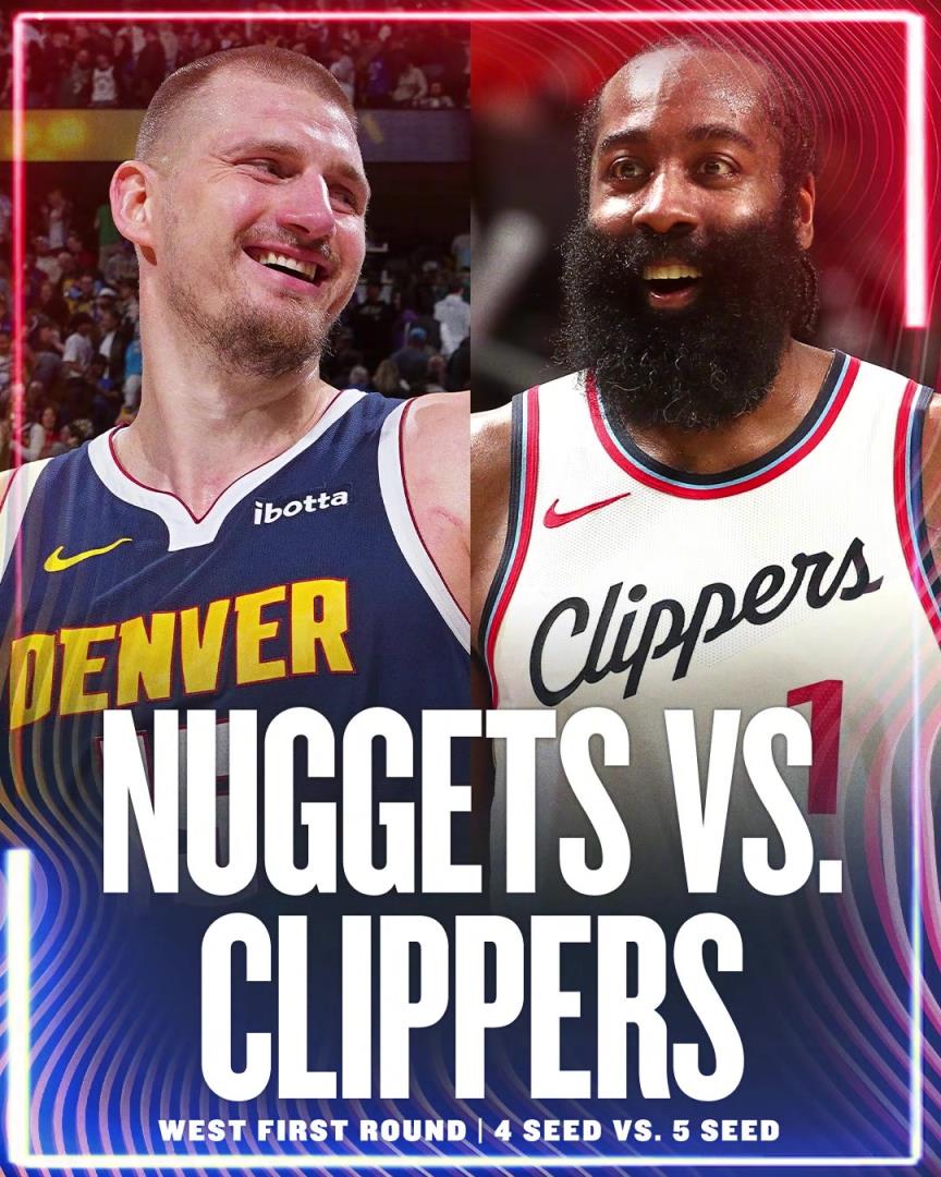 帶隊(duì)的神！哈登率快船鎖定西部第5，生涯從未缺席過(guò)季后賽！