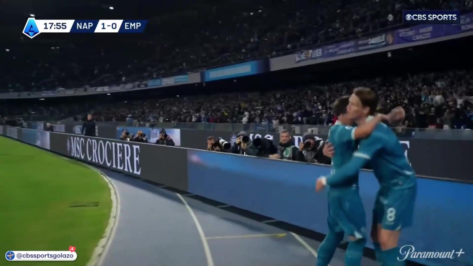 完美進(jìn)球！麥克托米奈中場(chǎng)帶球一條龍外圍勁射破門(mén)！