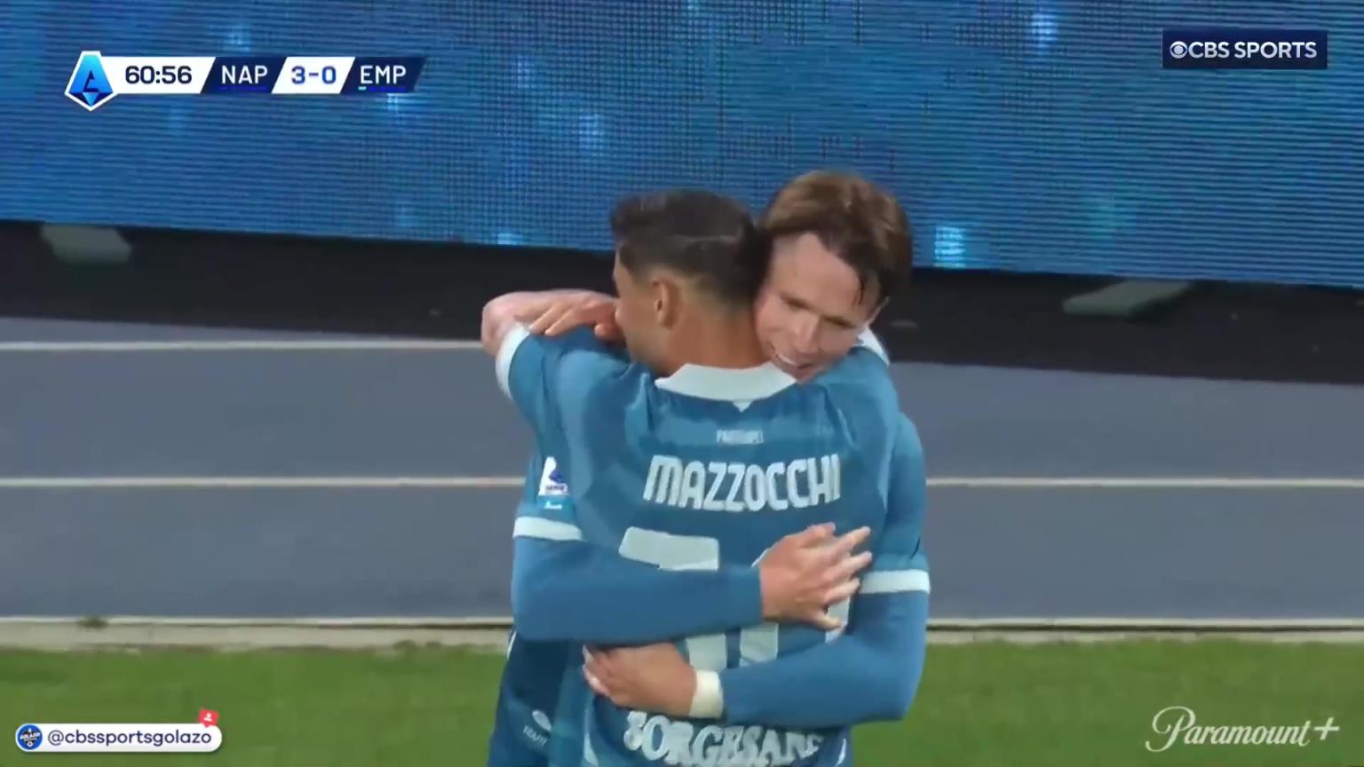 無(wú)敵雙響炮！麥克托米奈甩頭破門(mén)梅開(kāi)二度！盧卡庫(kù)傳中送助攻！